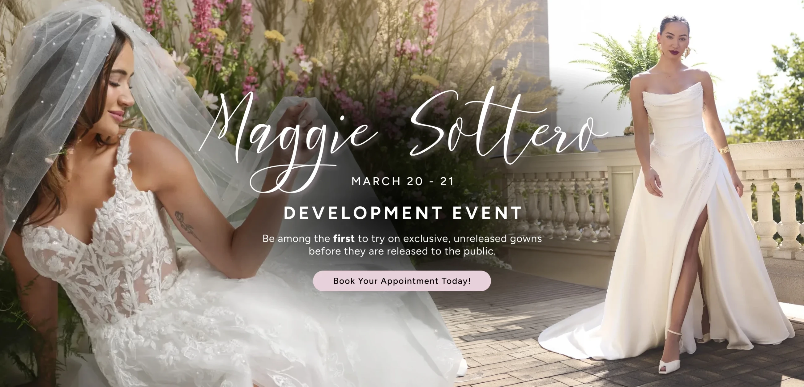 Maggie Sottero Development Event Banner