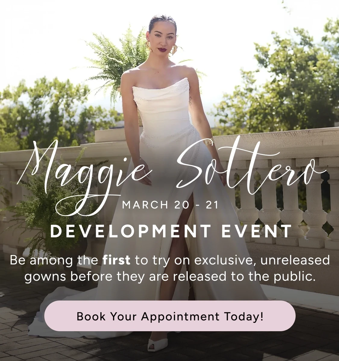 Maggie Sottero Development Event Banner
