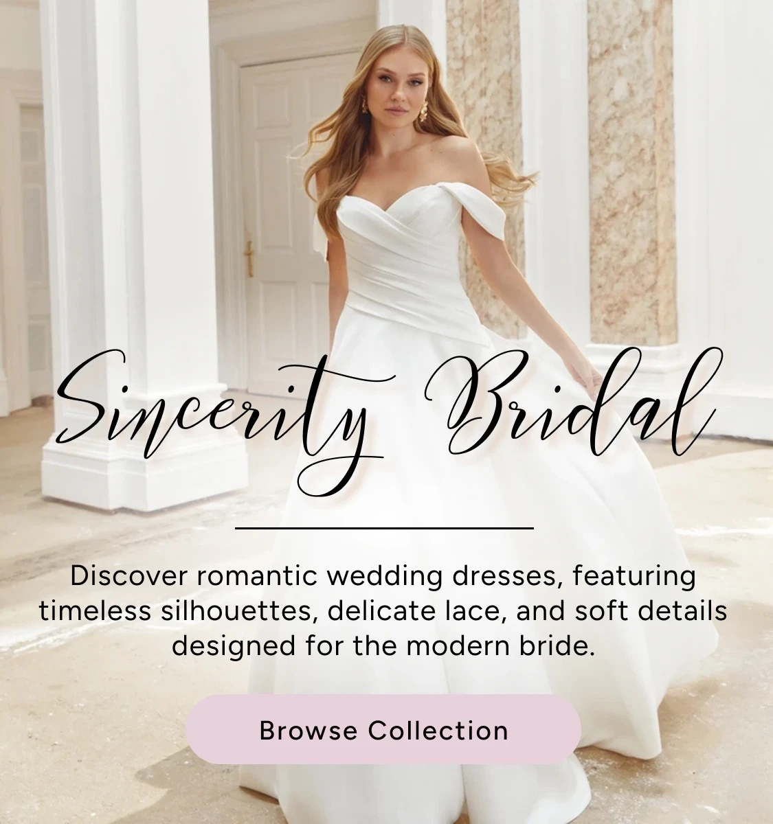 Sincerity Bridal Banner