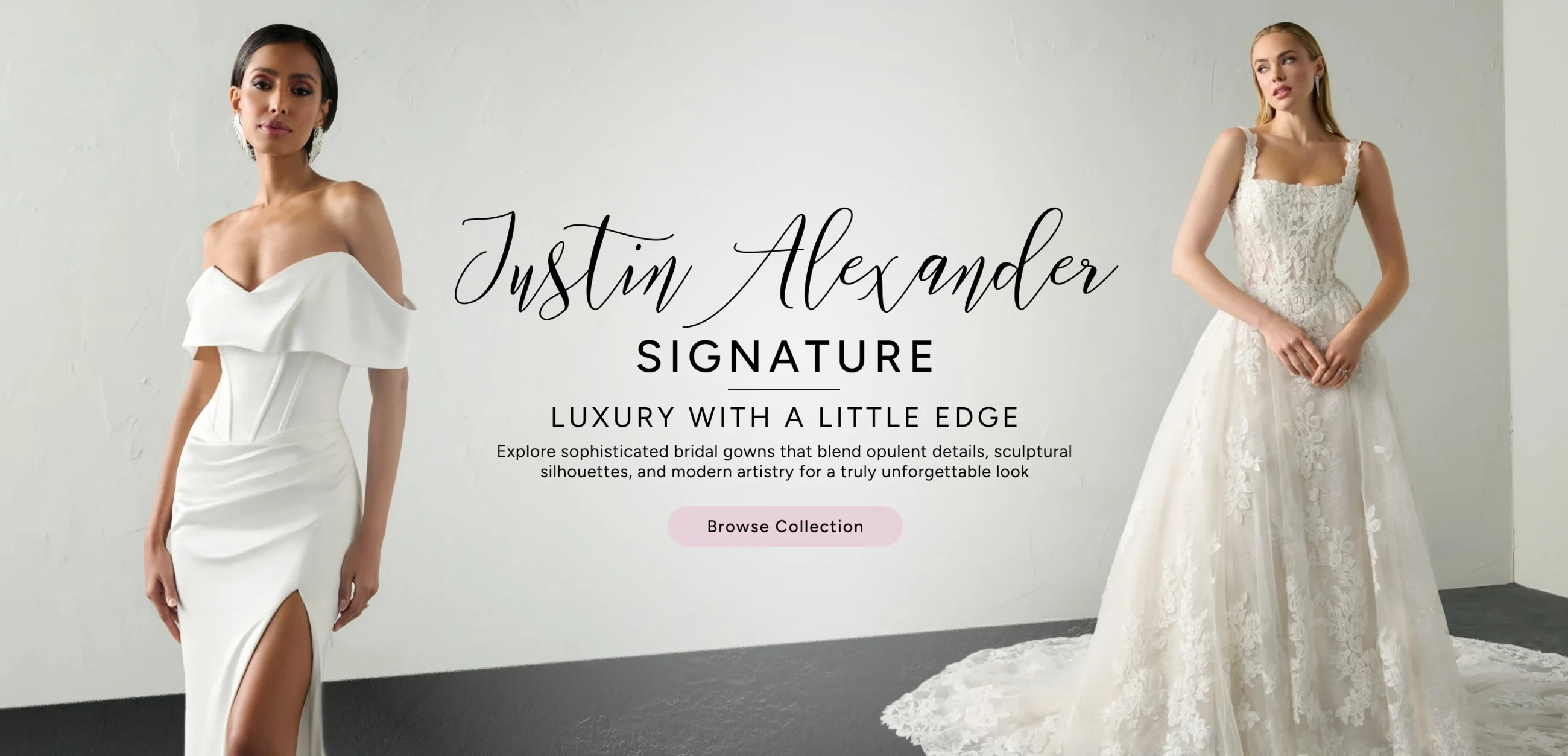 Justin Alexander Signature Banner