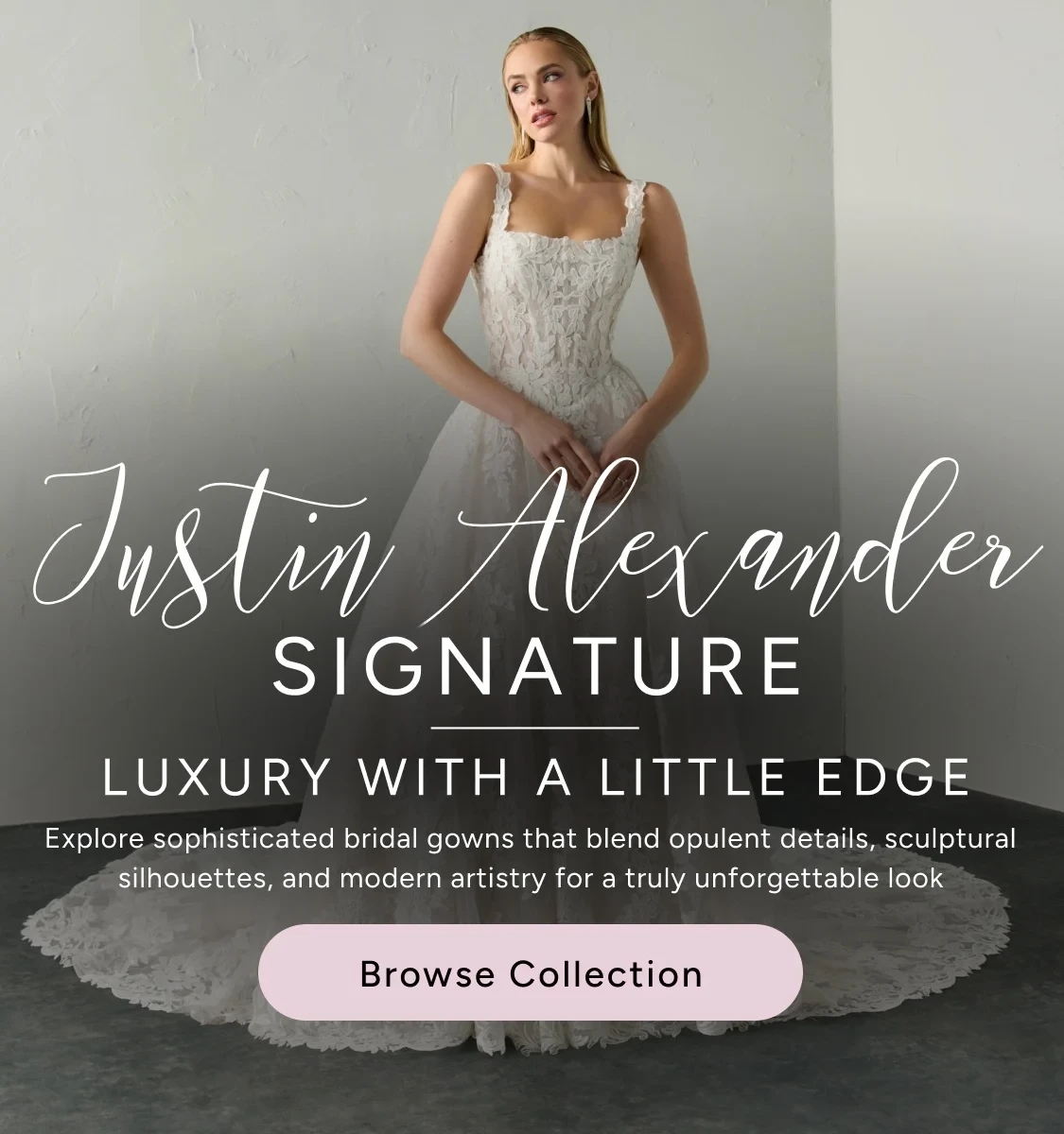 Justin Alexander Signature Banner